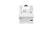 Ot-bx88vii (618) Power Supply Cover For Tm-t88vii White