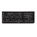 KC 1000 Flat Keyboard - Corded USB - Black - Qwerty Spanish