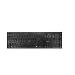 KW 9100 SLIM Rechargeable Keyboard - Wireless or Bluetooth - Black - Qwerty UK