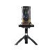CHERRY UM 9.0 PRO RGB USB Microphone with Impressive RGB Illumi-Nation for Streaming/Gaming - Black/Copper