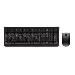 DW 3000 Desktop - Keyboard and Mouse - Wireless - Black - Qwertz Czech