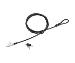 Slim N17 2.0 Keyed Laptop Lock for Wedge-Shaped Slots - Like Keyed