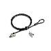 Slim NanoSaver 2.0 Keyed Laptop Lock - Master Keyed FastTrack