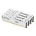 64GB Ddr5 5600mt/s Cl40 DIMM (kit Of 4) Fury Beast White Xmp