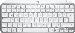Minimalist Wireless Illuminated Keyboard - MX KEYS MINI - Pale Gray - Qwertz Deutsch