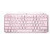 Minimalist Wireless Illuminated Keyboard - MX KEYS MINI - Rose - Qwertz Deutsch