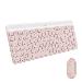 Slim Wireless Keyboard And Mouse Combo Mk470 - Rose - Qwerty Espanol