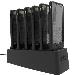 Durascan D840 - Universal Barcode Scan 6xsled iPod And 6 Bay Chrg Eu