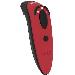 Durascan D720 - Linear Barcode Plus Qr Code Reader Red