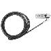 Mini Combo Cable Lock Defcon Blck/silver