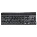 Ecosmart Energy Harvesting Antimicrobial Bluetooth Keyboard (no) Black