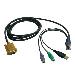 TRIPP LITE KVM Switch USB/ps2 Combo Cable For B020-u08/u16 And B022-u16 KVM 3m