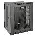 TRIPP LITE SmartRack 15U Low-Profile Switch-Depth Wall-Mount Rack Enclosure Cabinet Hinged Back