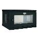 TRIPP LITE SmartRack 6U Low-Profile Switch-Depth Wall-Mount Rack Enclosure Cabinet with Clear Acrylic Window