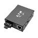 TRIPP LITE Gigabit Multimode Fiber to Ethernet Media Converter, 10/100/1000 SC, International Power Supply, 850 nm, 550 m (1,804 ft.)