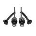 TRIPP LITE USB-A Male to USB-A Male Cable, SuperSpeed, 3.0/3.1, Industrial, 3m - IP67, Shielded, TAA