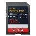 SD Extreme PRO 512GB SD UHS-II (V90)