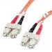 Fiber Optic Cable 62.5/125 Multimode Duplex Sc-male/ Sc-male 2m