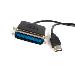 USB To Parallel Printer Adapter M/m 10ft