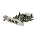 Firewire Card Adapter 3 Port 2b 1a Low Profile 1394 Pci-e