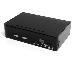 KVM Switch DVI USB With Audio And USB 2.0 Hub 2 Port