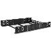 Universal Server Rack Rails 2u Fixed 19 Inch Adjustable Depth