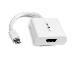 Mini DisplayPort To Hdmi Video Adapter Converter - White