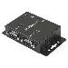 2 Port Industrial Wall Mountable USB To Serial Adapter Hub With Din Rail ClIPS
