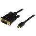 Mini DisplayPort To DVI Cable M/m 2m Black