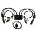KVM Switch 2 Port USB Hdmi Cable With Audio And Remote Switch - USB Powered