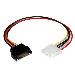 Sata To Low Profile4 Power Adapter - SATA To Molex Cable F/m 12in