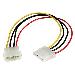 Power Extension Cable 12in Low Profile4 - 4 Pin Molex
