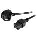 Ac Power Cord Bs-1363 To C19 - Uk Plug To C19 Power Cable 2m