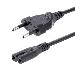 Laptop Power Cord - Eu Plug To Iec320 C7 Power Cord 1m