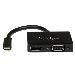 Travel A/v Adapter 2-in-1 Mdp To Hdmi Or Vga Converter