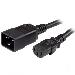 Computer Power Cord - C13 To C20, 14 Awg 2m