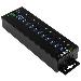 Rugged Metal 10port USB 3.0 Hub Din Rail And Wall-mountable