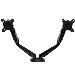 Dual Monitor Mount With 2-port USB And Audio Pass-through