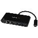 USB-c Hub 3-port With Gigabit Ethernet And Power Delivery - USB-c To 3x USB-a - USB 3.0 Hub