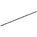 Horizontal Cable Lacing Bars For Racks - 10 Pack
