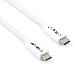 Thunderbolt 3 USB C Cable 20gbps 2m White