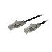 Patch Cable - CAT6 - Utp - Snagless - Slim - 3m - Black
