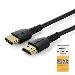 Premium High Speed Hdmi Cable With Ethernet Aramid Fiber 1m