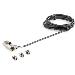 Laptop Cable Lock 4-digit K-slot Nano Wedge 2m