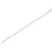 Cable Ties -white Nylon Zip Tie Wraps Ul Taa 100 Pack 8in
