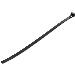 75648591 Resealable Zip Tie 10in Black 100 Pack