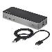 Docking Station - USB-c & USB-a Dock - Hybrid Universal Triple Monitor Laptop - DisplayPort & Hdmi 4k 60
