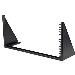 Vertical Wall Mount Rack - 5u 19in Low Profile Open Wall Mounting Bracket