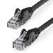 Patch Cable - CAT6 - Utp - Snagless 1m - Black Lszh