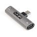 USB C Audio / Charge Adapter W/ USB-c Audio And 60w Charge Port